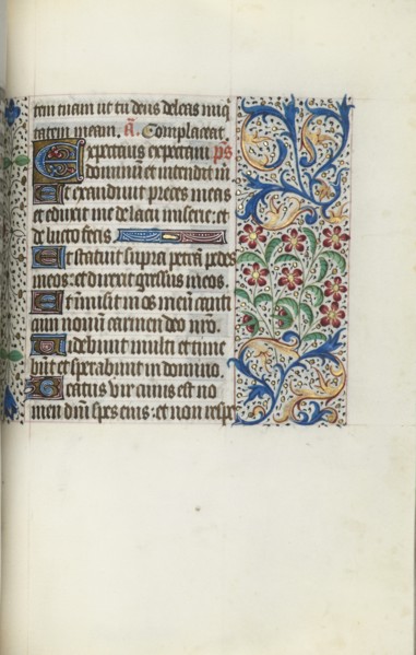 Book of Hours (Use of Rouen): fol. 125r, c. 1470. Creator: Master of the Geneva Latini (French, active Rouen, 1460-80).