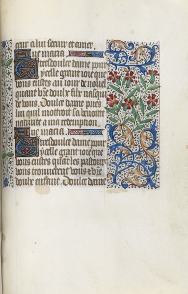 Book of Hours (Use of Rouen): fol. 148r, c. 1470. Creator: Master of the Geneva Latini (French, active Rouen, 1460-80).
