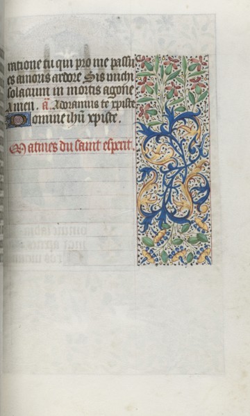 Book of Hours (Use of Rouen): fol. 99r, c. 1470. Creator: Master of the Geneva Latini (French, active Rouen, 1460-80).