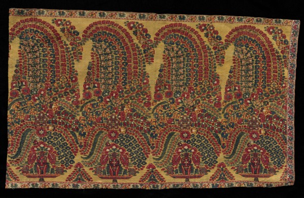 Border Fragment of a Shawl, early 1800s. Creator: Unknown.