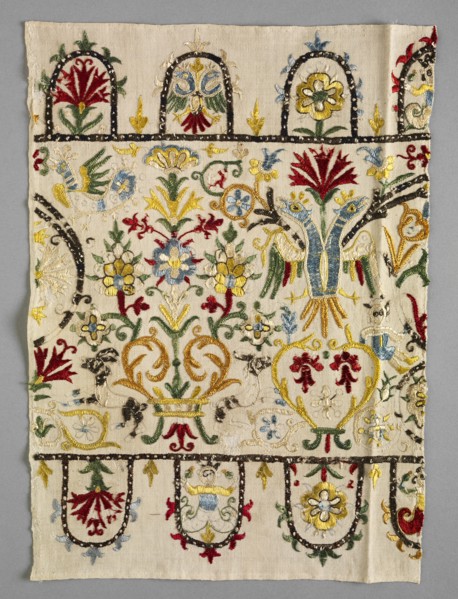 Border Strip of a Skirt, 1600s - 1700s. Creator: Unknown.