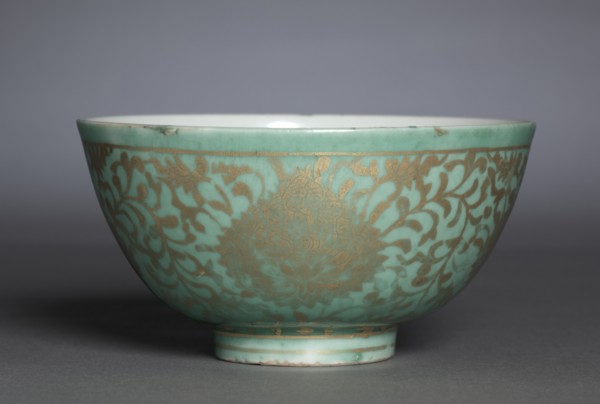 Bowl with Lotus Scrolls, 16th Century. Creator: Unknown.