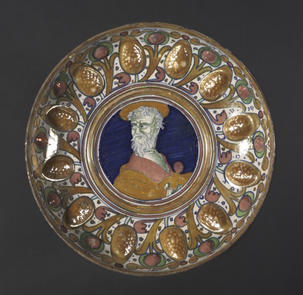 Bowl: Bust of Paul, c. 1535. Creator: Unknown.
