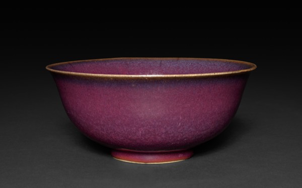 Bowl: Jun ware, 14th-15th Century. Creator: Unknown.