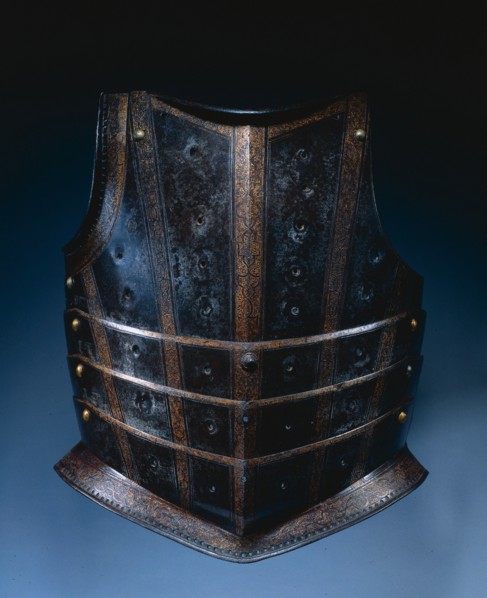 Breastplate from Hussar's Cuirass, c. 1580. Creator: Unknown.