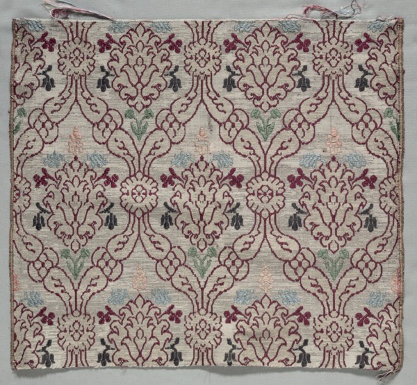 Brocaded Textile, 1500s. Creator: Unknown.