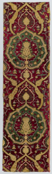 Brocaded Velvet, c. 1500. Creator: Unknown.