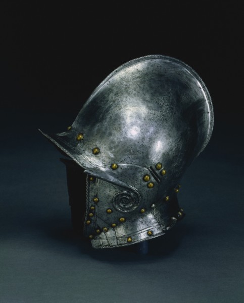 Burgonet with Hinged Cheek Pieces, c. 1560 - 1570. Creator: Unknown.