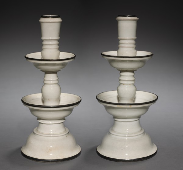 Candlesticks, 1600s. Creator: Unknown.