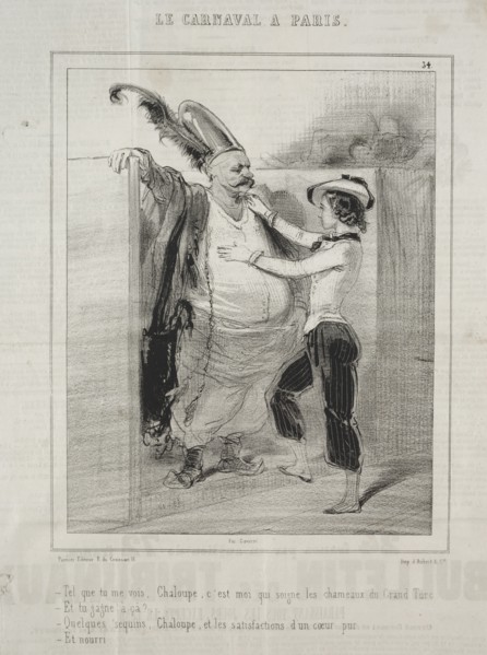 Carnaval, 1841-1843. Creator: Paul Gavarni (French, 1804-1866).