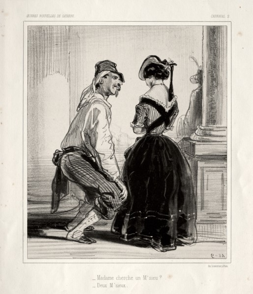 Carnaval. Creator: Paul Gavarni (French, 1804-1866).