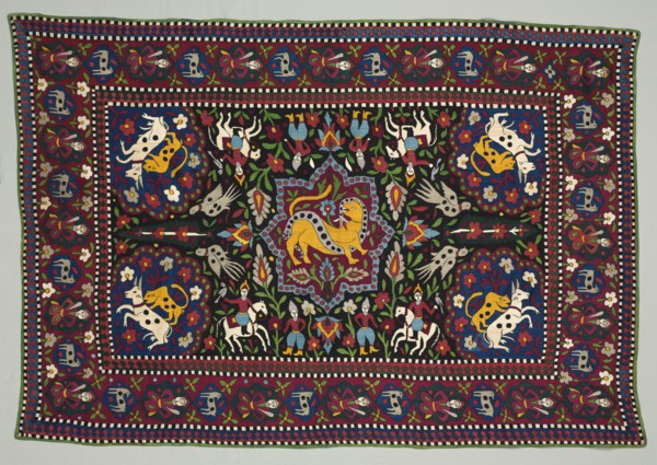 Ceremonial or summer floor cover, 1800s. Creator: Unknown.