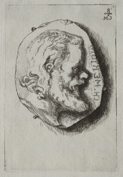 Charles Meryon, 1854. Creator: Félix Bracquemond (French, 1833-1914).