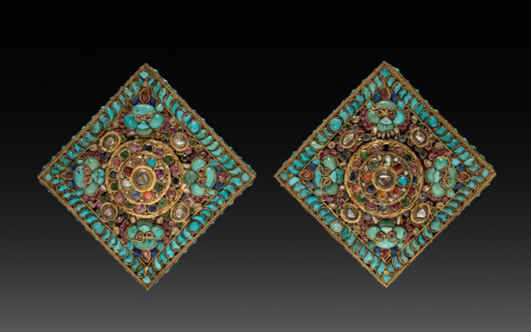 Charm Case Pair, 1800s. Creator: Unknown.