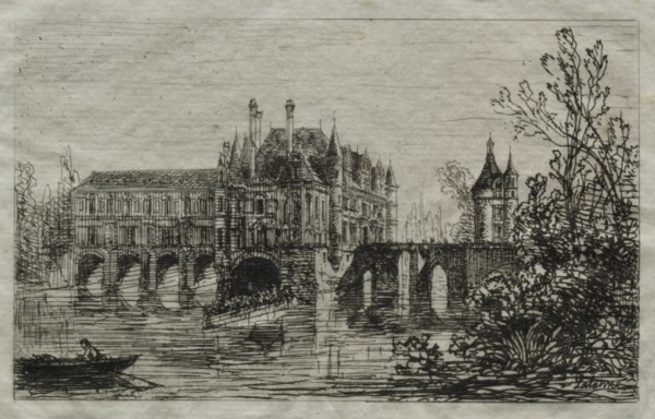 Château de Chenonceau. Creator: Maxime Lalanne (French, 1827-1886).