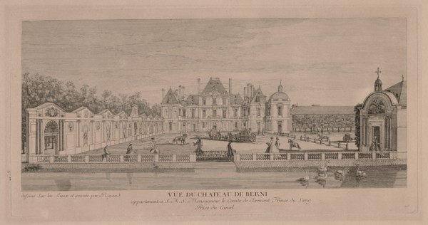 Chateau of Berny. Creator: Jacques Rigaud (French, 1681-1754).