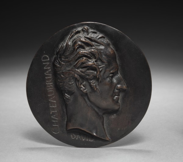 Chateaubriand, 1820. Creator: Pierre-Jean David d'Angers (French, 1788-1856).
