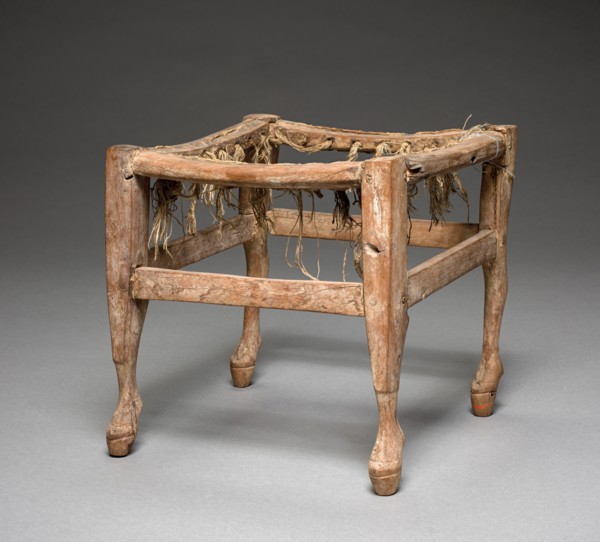 Child's Stool, 1295-1186 BC. Creator: Unknown.