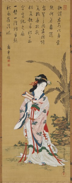 Chinese Beauty, late 1700s-early 1800s. Creator: Kubo Shunman (1757-1820).