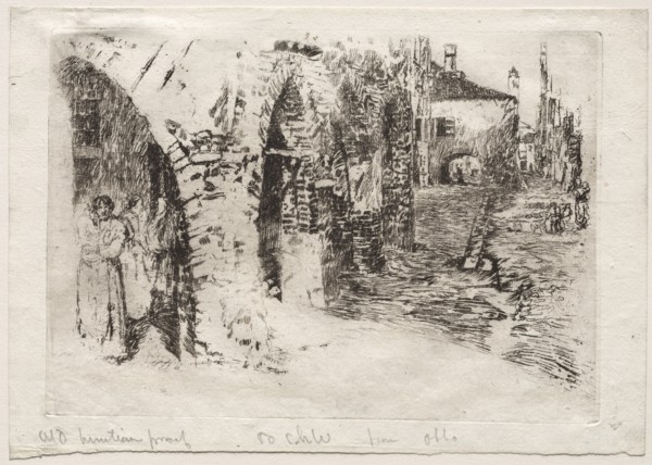 Chioggia, 1880. Creator: Otto H. Bacher (American, 1856-1909).