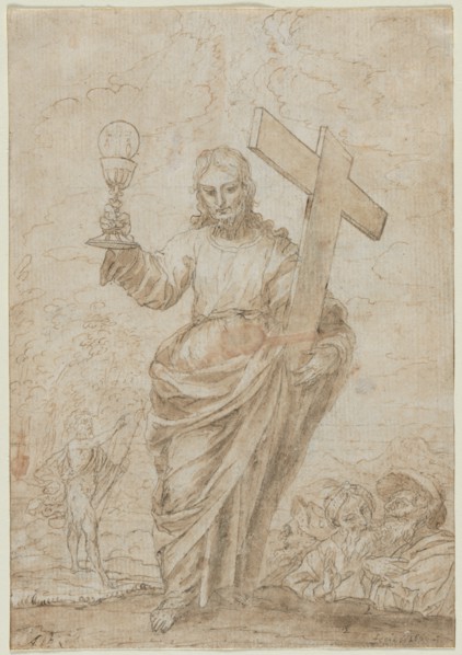 Christ Holding a Chalice and Cross, 1666. Creator: Alonso Cano (Spanish, 1601-1667).