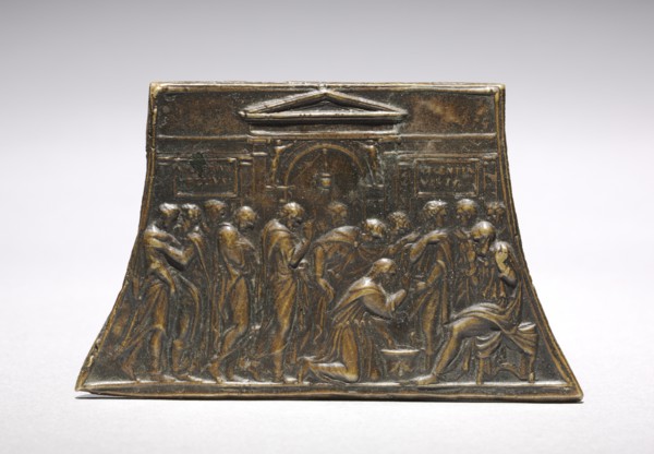 Christ Washing the Feet of the Apostles, 1500s. Creator: Valerio Belli (Italian, c. 1468-1546).