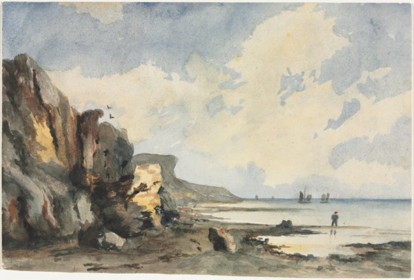 Coastal View. Creator: Thomas Churchyard (British, 1798-1865).