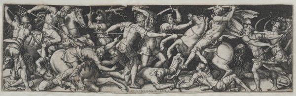 Combats and Triumphs No. 11. Creator: Etienne Delaune (French, 1518/19-c. 1583).