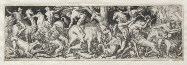Combats and Triumphs No. 6. Creator: Etienne Delaune (French, 1518/19-c. 1583).
