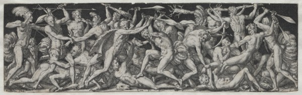 Combats and Triumphs No. 7. Creator: Etienne Delaune (French, 1518/19-c. 1583).