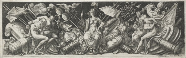 Combats and Triumphs, probably 1560s. Creator: Etienne Delaune (French, 1518/19-c. 1583).
