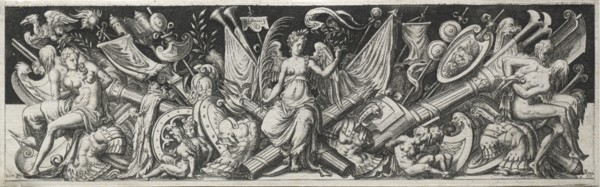 Combats and Triumphs, probably 1560s. Creator: Etienne Delaune (French, 1518/19-c. 1583).