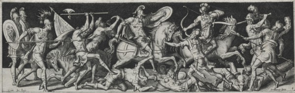 Combats and Triumphs, probably 1560s. Creator: Etienne Delaune (French, 1518/19-c. 1583).