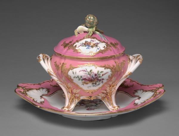 Covered Tureen on Stand (2 of 2), 1757. Creator: Sèvres Porcelain Manufactory (French, est. 1740).