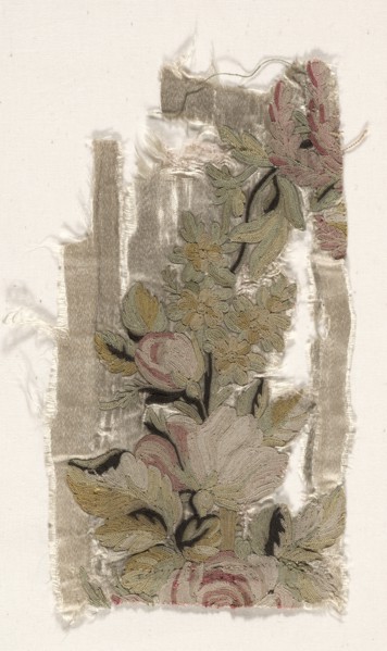 Coverlet Fragment, c. 1760-1770. Creator: Philippe de Lasalle (French, 1723-1805).