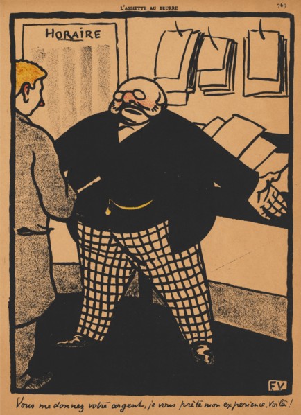 Crimes and Punishments XII, 759: You give me your money, 1869. Creator: Félix Vallotton (French, 1865-1925).