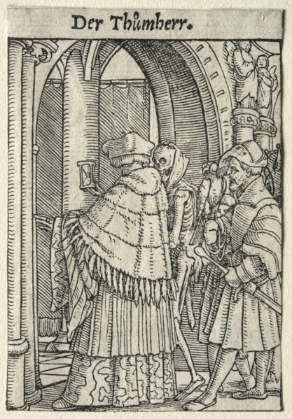 Dance of Death: The Canon. Creator: Hans Holbein (German, 1497/98-1543).