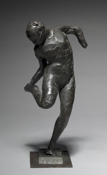 Dancer Looking at the Sole of her Right Foot, 1896-1897. Creator: Edgar Degas (French, 1834-1917).