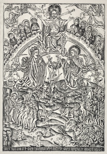 Das Jüngste Gericht, c. 1490. Creator: Unknown.