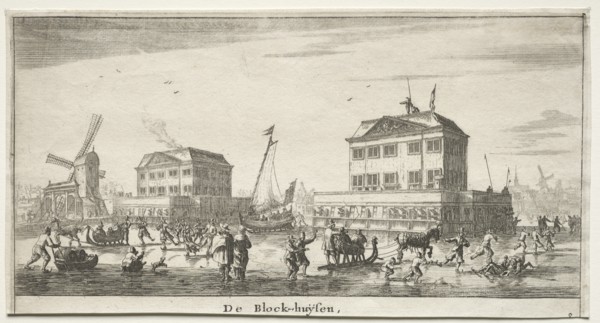 De Block-huysen. Creator: Reinier Nooms (Dutch, c. 1623-1667).