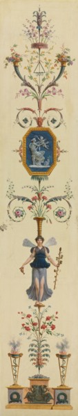 Decorative Panel, 1790s. Creator: Pierre Rousseau (French, 1751-1829).