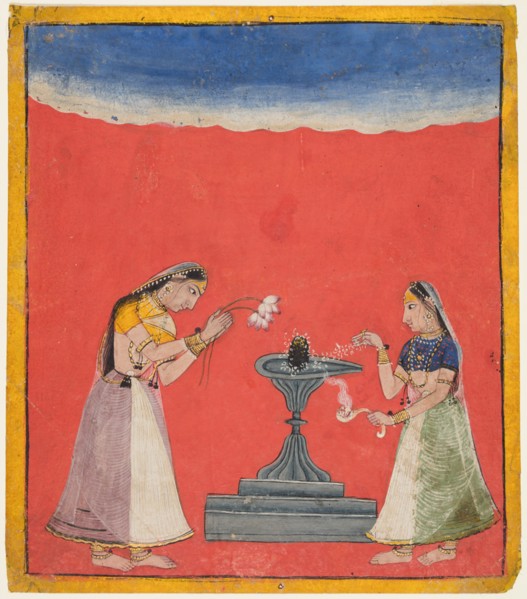 Devangandhari Ragini of Hindola, c. 1700. Creator: Unknown.