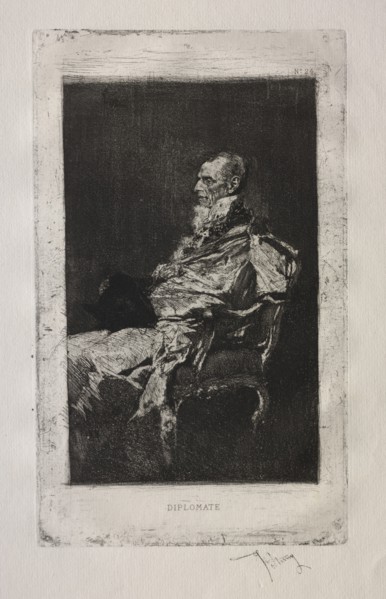 Diplomate. Creator: Mariano Fortuny y Carbó (Spanish, 1838-1874).