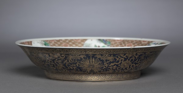 Dish with Zhang Guolao, 1662-1722. Creator: Unknown.