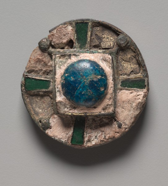 Disk Ornament, 500s. Creator: Unknown.