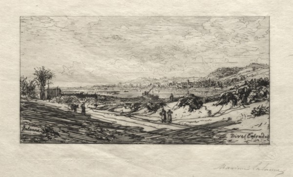 Dives, Calvados. Creator: Maxime Lalanne (French, 1827-1886).