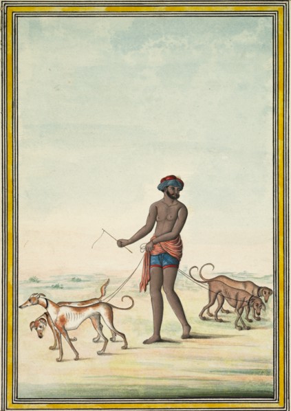 Dog Walker, early 1830's. Creator: Unknown.
