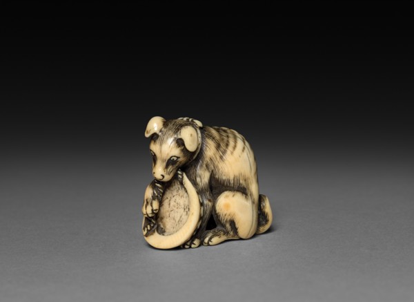 Dog with Shell, 18th century. Creator: Unknown.