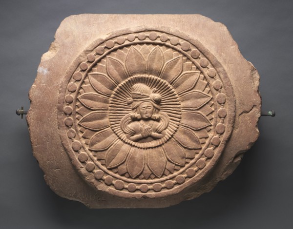 Double-Faced Crossbar from a Railing, c. 150 BC. Creator: Unknown.