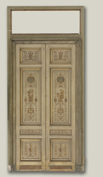 Double-Leaf Doors, 1790s. Creator: Pierre Rousseau (French, 1751-1829).